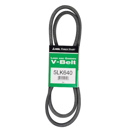 Mbl Mitsuboshi Super KB Standard V-Belt 0.63 in. W X 64 in. L For Riding Mowers 5LK640A